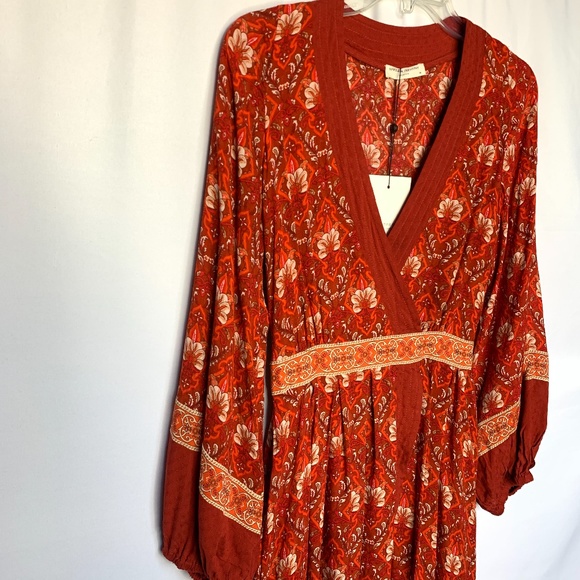 Spell and The Gypsy Jewel Soiree Copper Dress NEW - Picture 3 of 8